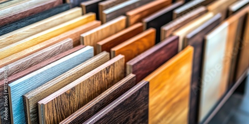 showroom filled with different flooring options, from hardwood to carpet, neatly arranged for customers to browse.