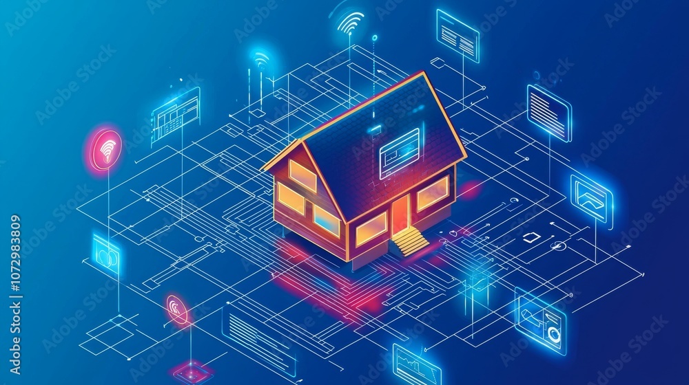 Innovative Blueprint Concept for Smart Home Design Innovative Blueprint Concept for Smart Home Design