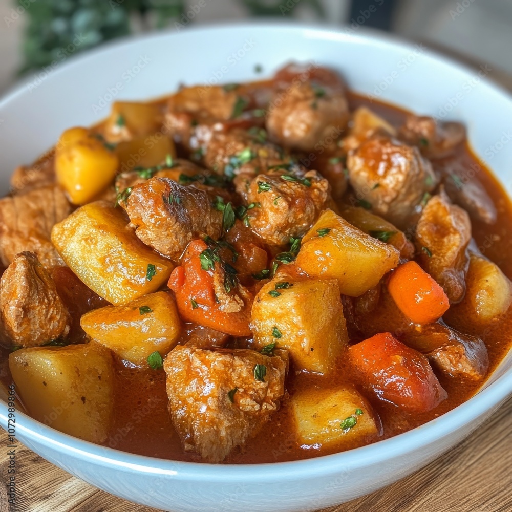 Meat stew with veggies Meat stew with veggies