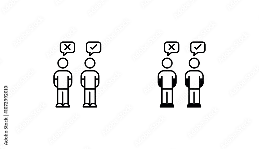 People Voting icon design with white background stock illustration People Voting icon design with white background stock illustration