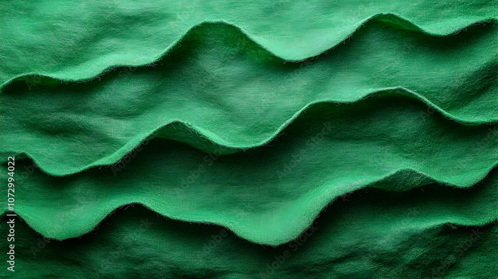 Green Fabric Texture Abstract Background Green Fabric Texture Abstract Background