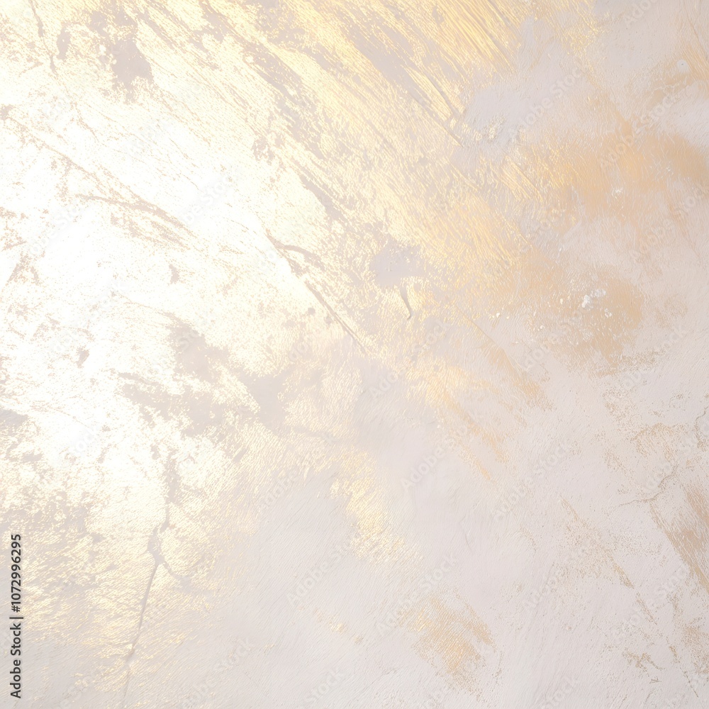 Fototapeta premium Golden vintage texture background with textured grunge surface, cracks, scratches concrete, old paper, aged gold foil, metallic shine and gloss. Glamorous luxury style for design, wallpaper, template.