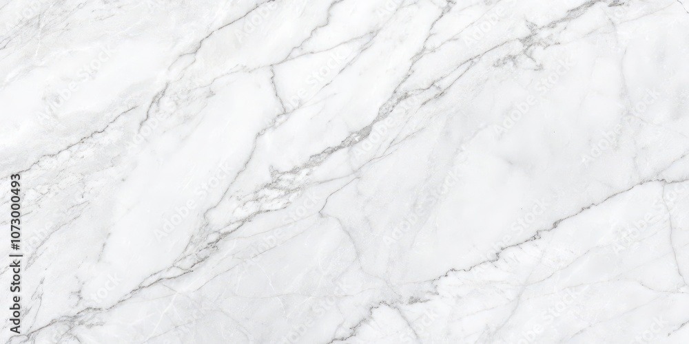 Obraz premium Abstract White Marble Background with Intricate Veins and Natural Texture