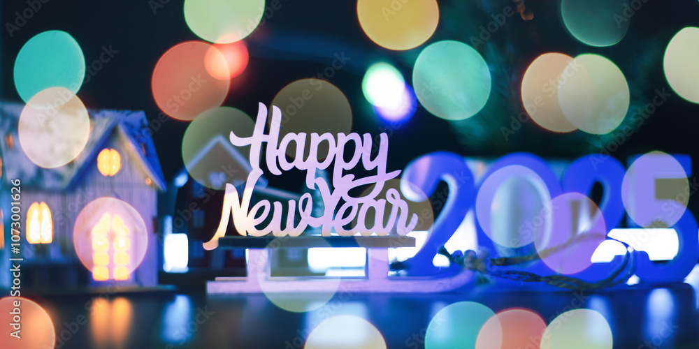 2025 Elegant Merry Christmas new year concept dark background 2025 Elegant Merry Christmas new year concept dark background