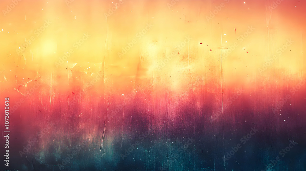 Abstract Background with Yellow, Red, and Blue Color Gradient Abstract Background with Yellow, Red, and Blue Color Gradient