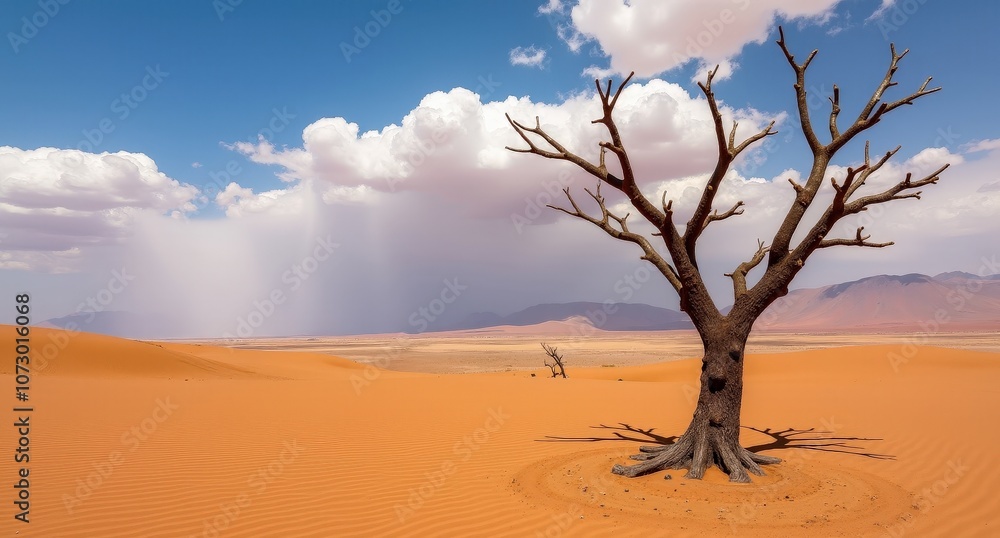 Orange-hued dunes at Sossusvlei, Namibia, with rippling sand textures, set against a clear blue sky, captured in soft natural lighting to showcase the Namib Desert’s beauty. Orange-hued dunes at Sossusvlei, Namibia, with rippling sand textures, set against a clear blue sky, captured in soft natural lighting to showcase the Namib Desert’s beauty.