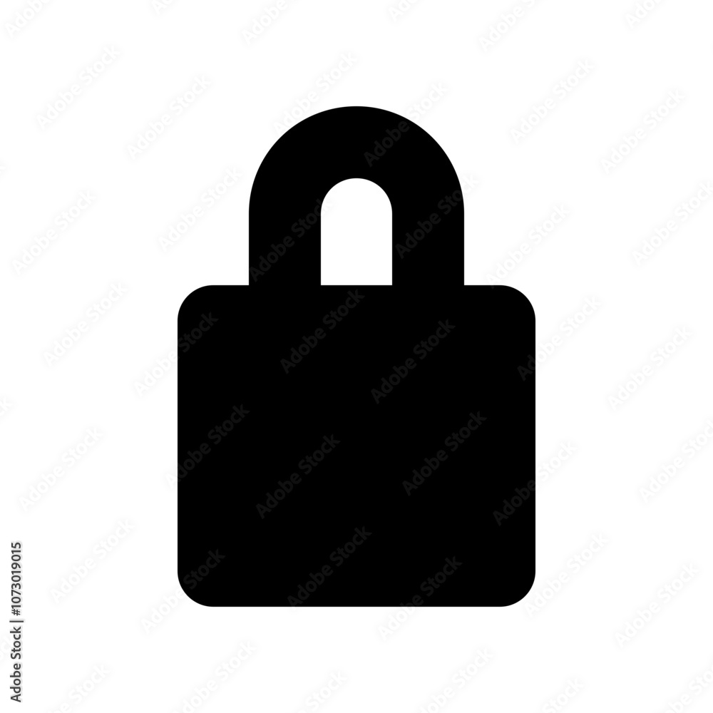 Lock Solid Icon Lock Solid Icon