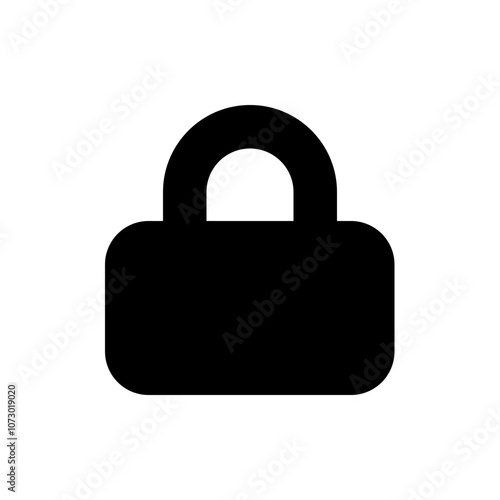 Lock Solid Icon