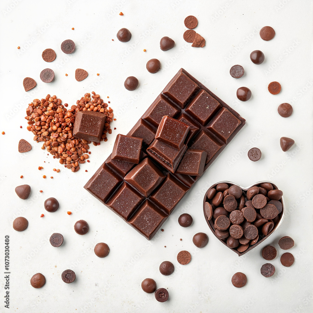 Assorted Dark Chocolate Bars and Chocolate Chips
Assorted Dark Chocolate Bars and Chocolate Chips