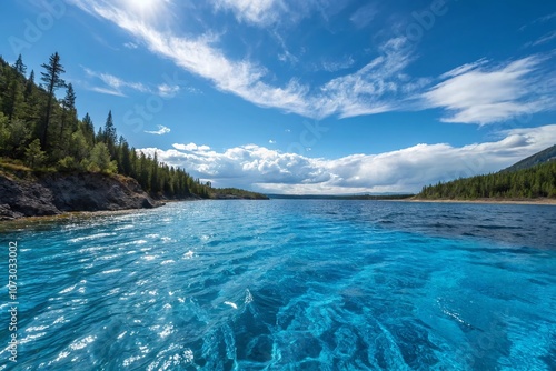 Captivating Blue Abstract Water Top Background - Vertical Liquid Wallpaper for Stunning Visuals and Designs in Modern Aesthetics