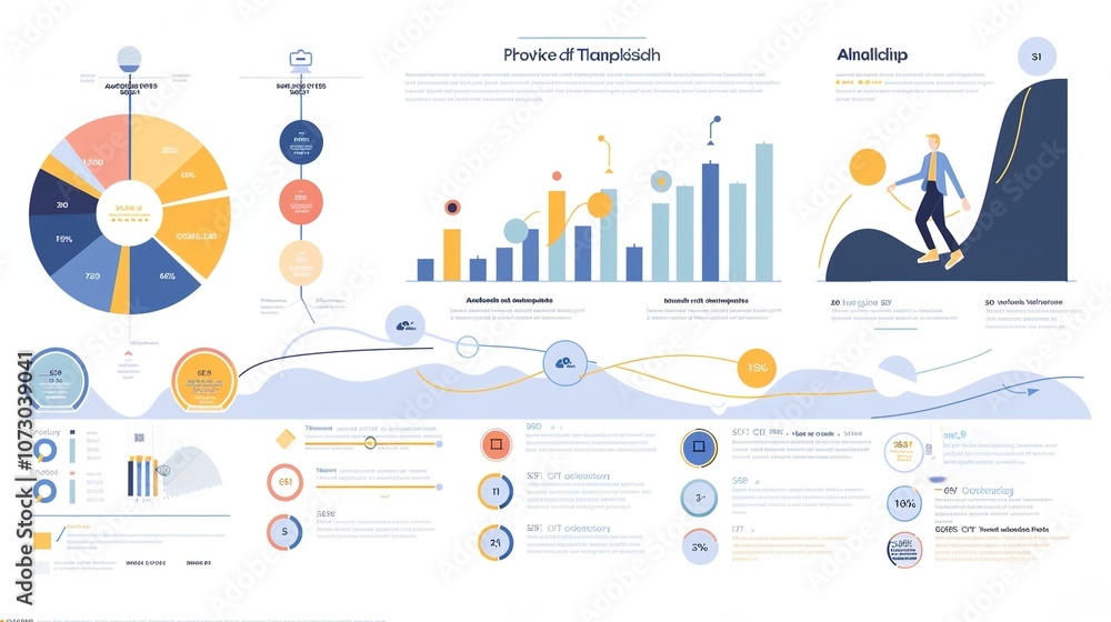 Obraz premium Timeline Infographics Design