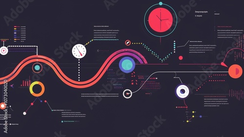 Timeline Infographics Design