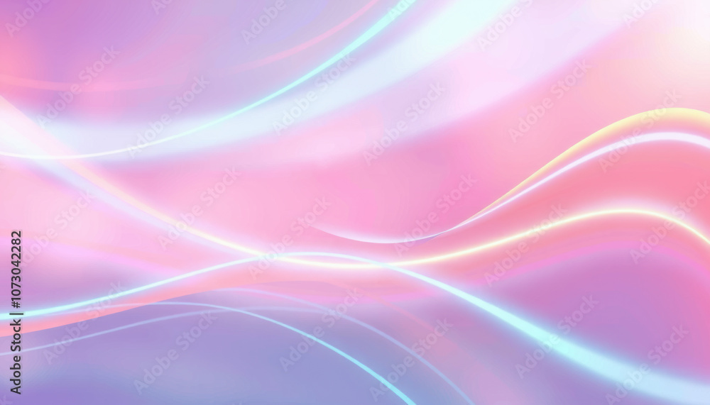 vibrant pink background with soft flowing lines in pastel colors creates dreamy atmosphere. Perfect for various design projects vibrant pink background with soft flowing lines in pastel colors creates dreamy atmosphere. Perfect for various design projects