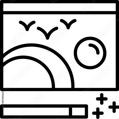 Photo Editing Icon