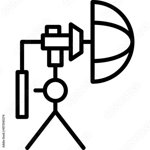 Umbrella Camera Icon