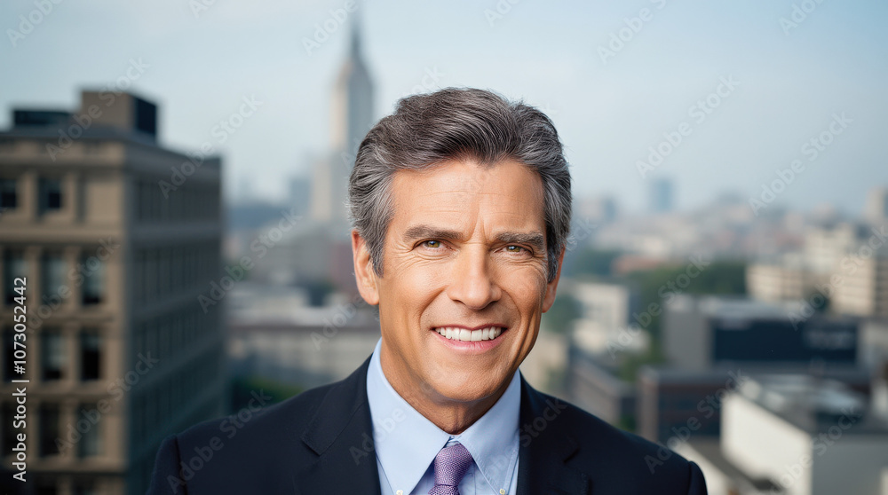 Professional Portrait of Successful Businessman in Urban Setting – Perfect for Corporate and Executive Stock Photography Professional Portrait of Successful Businessman in Urban Setting – Perfect for Corporate and Executive Stock Photography
