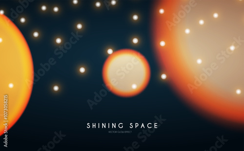 Bokeh light effect. Blur light design. Confetti and holiday firecracker rainbow color effect. Christmas party design.