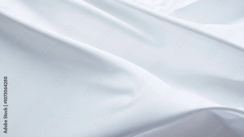 Elegant Soft White Fabric Smooth Texture and Draping Folds for Serene Textile Backgrounds Elegant Soft White Fabric Smooth Texture and Draping Folds for Serene Textile Backgrounds