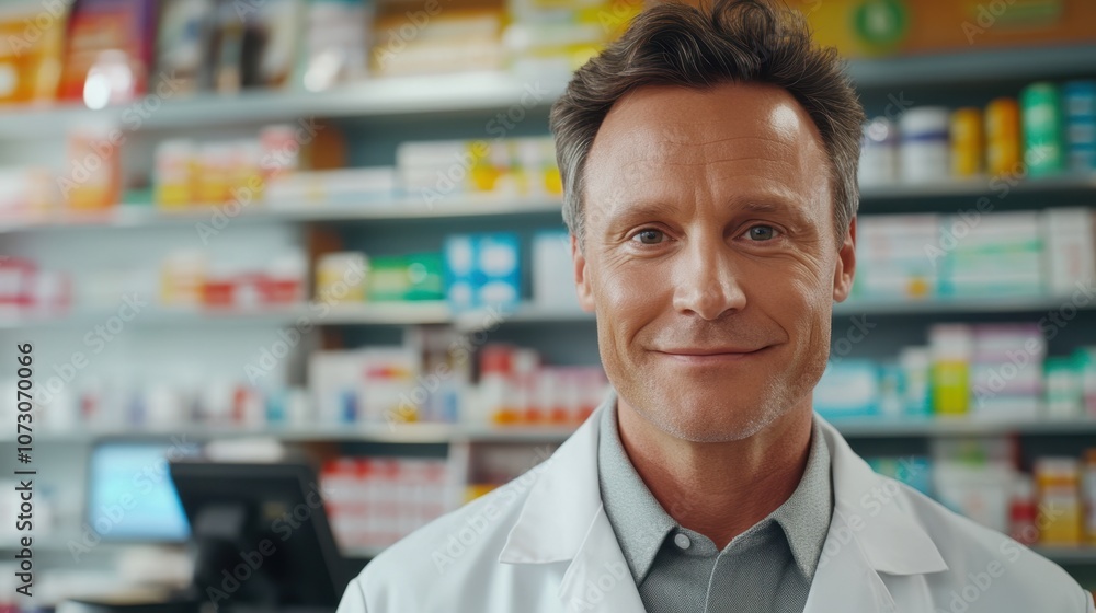 The Friendly Male Pharmacist The Friendly Male Pharmacist