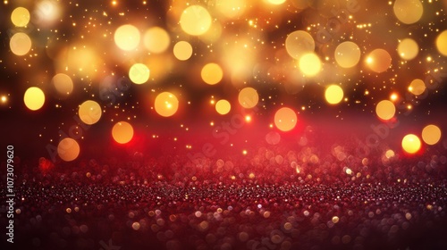 The Sparkling Bokeh Background