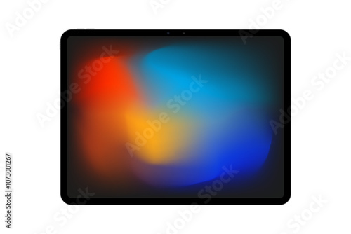 tablet on a white background. vector