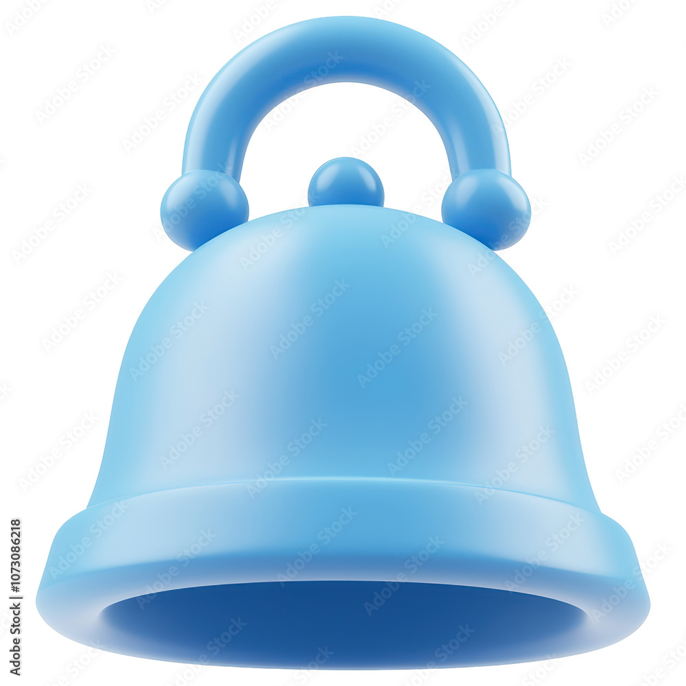 A blue bell isolated on transparent or white background, png A blue bell isolated on transparent or white background, png