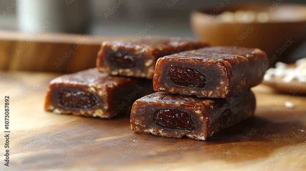 Nourishing Homemade Oat and Date Energy Bars with Raw Cacao Nourishing Homemade Oat and Date Energy Bars with Raw Cacao