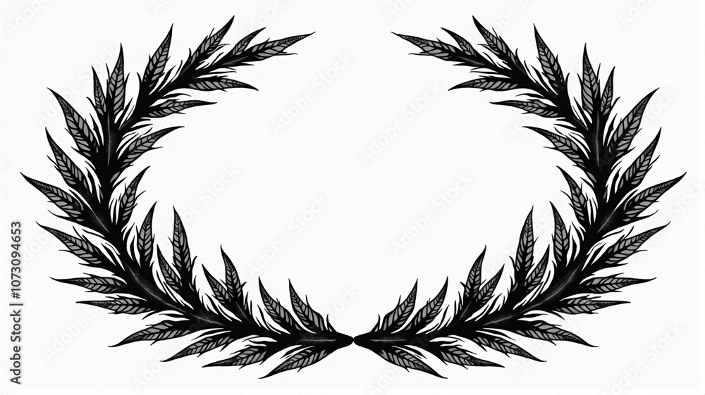 laurel wreath vector laurel wreath vector
