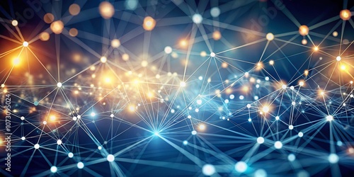 Wallpaper Mural Minimalist Visualization of a Quantum Photon Network, Showcasing Interconnected Light Paths and Nodes in a Clean, Modern Aesthetic for Scientific and Educational Use Torontodigital.ca