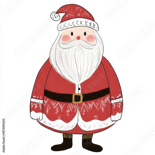 Ded Moroz Vector Illustration photo