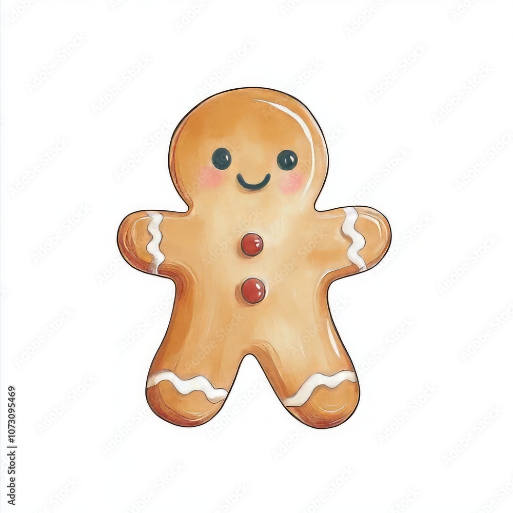 Gingerbread Illustration Gingerbread Illustration
