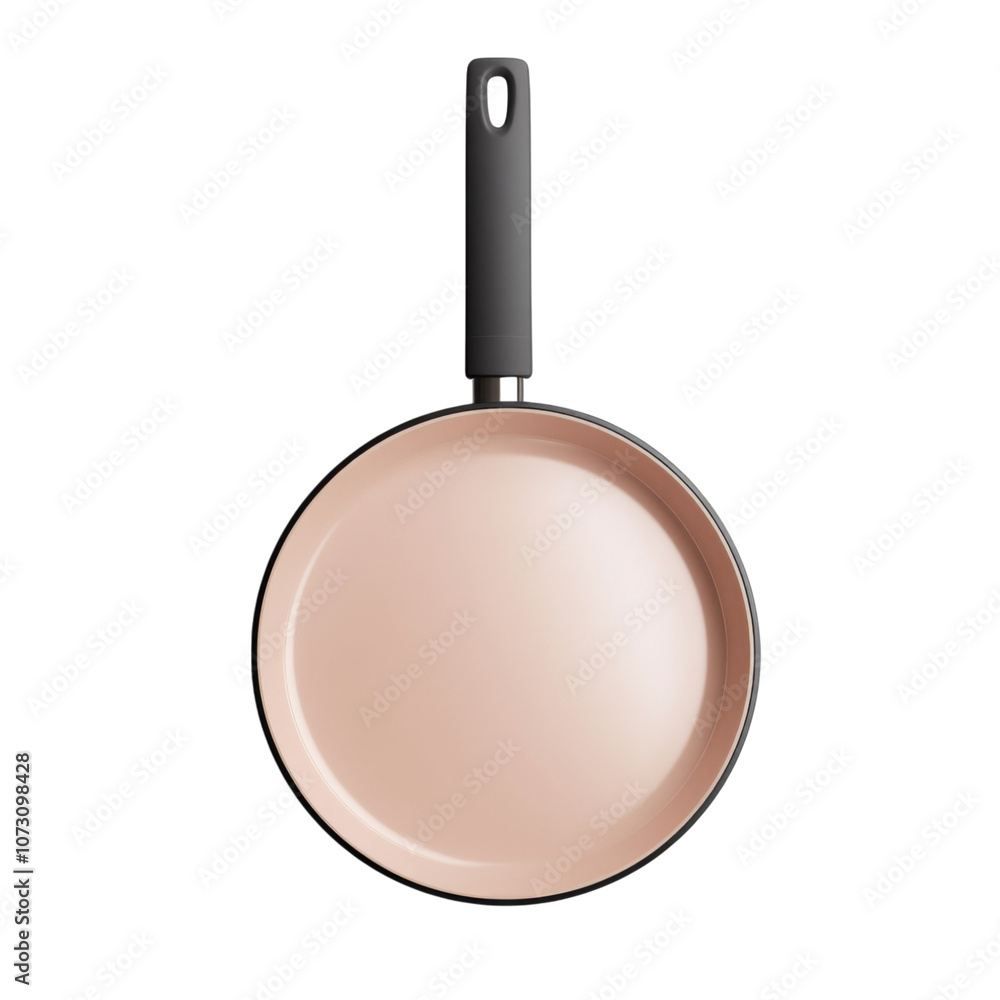 Frying pan top view isolated on white background. PNG Transparent Frying pan top view isolated on white background. PNG Transparent