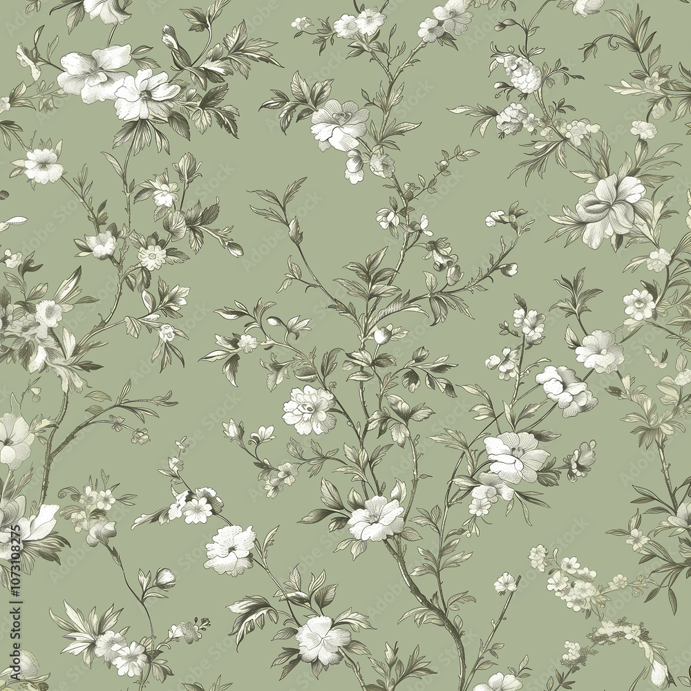 Flower Fabric pattern toile de jouy pillow pattern wallpaper Flower Fabric pattern toile de jouy pillow pattern wallpaper