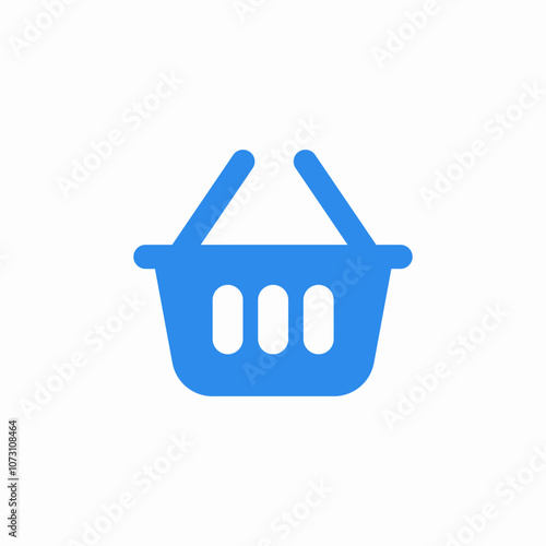 shopping basket icon sign vector