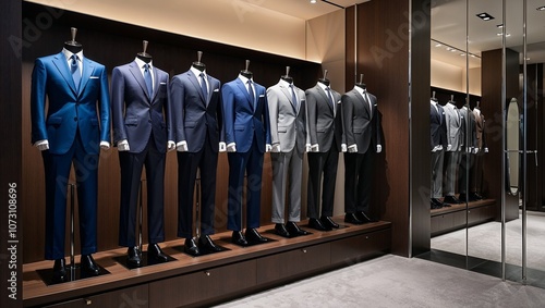 Wallpaper Mural Explore a Sleek Modern Luxury Clothing Store Showcasing Elegant Fashion Selections Torontodigital.ca