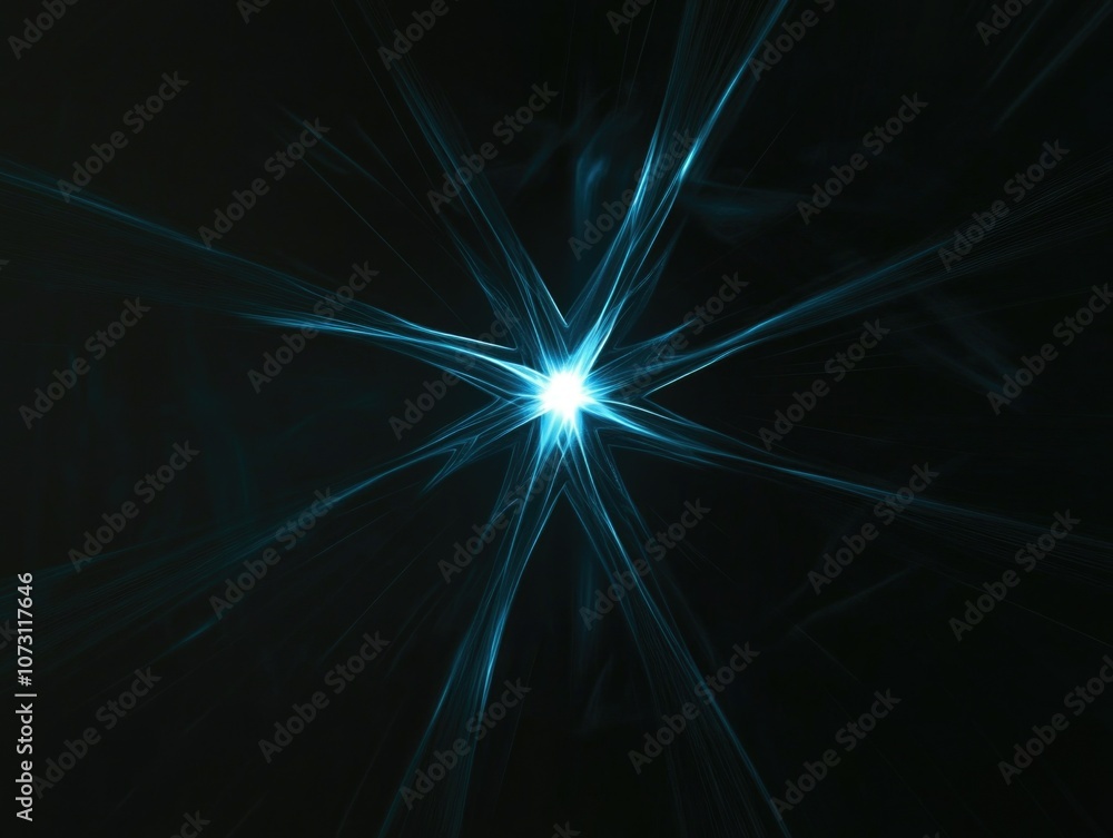 A starburst explosion in the cosmos, set against a dark space background A starburst explosion in the cosmos, set against a dark space background