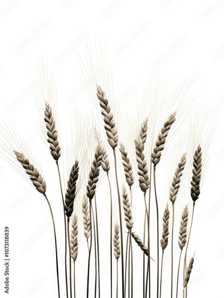 Fototapeta premium Bunch of cereal crops ready for harvest.