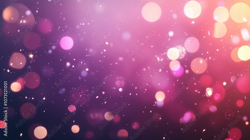 Purple background with many small circles. The circles are of different sizes and are scattered all over the background. The image has a festive and celebratory mood Purple background with many small circles. The circles are of different sizes and are scattered all over the background. The image has a festive and celebratory mood
