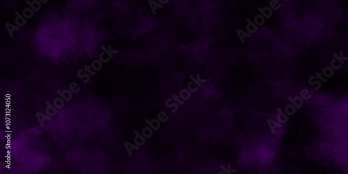 purple watercolor textured on black paper background. Grunge smog texture art design. smoke vape vector cloud dreamy atmosphere dramatic smoke overlay before rainstorm design element. vector.