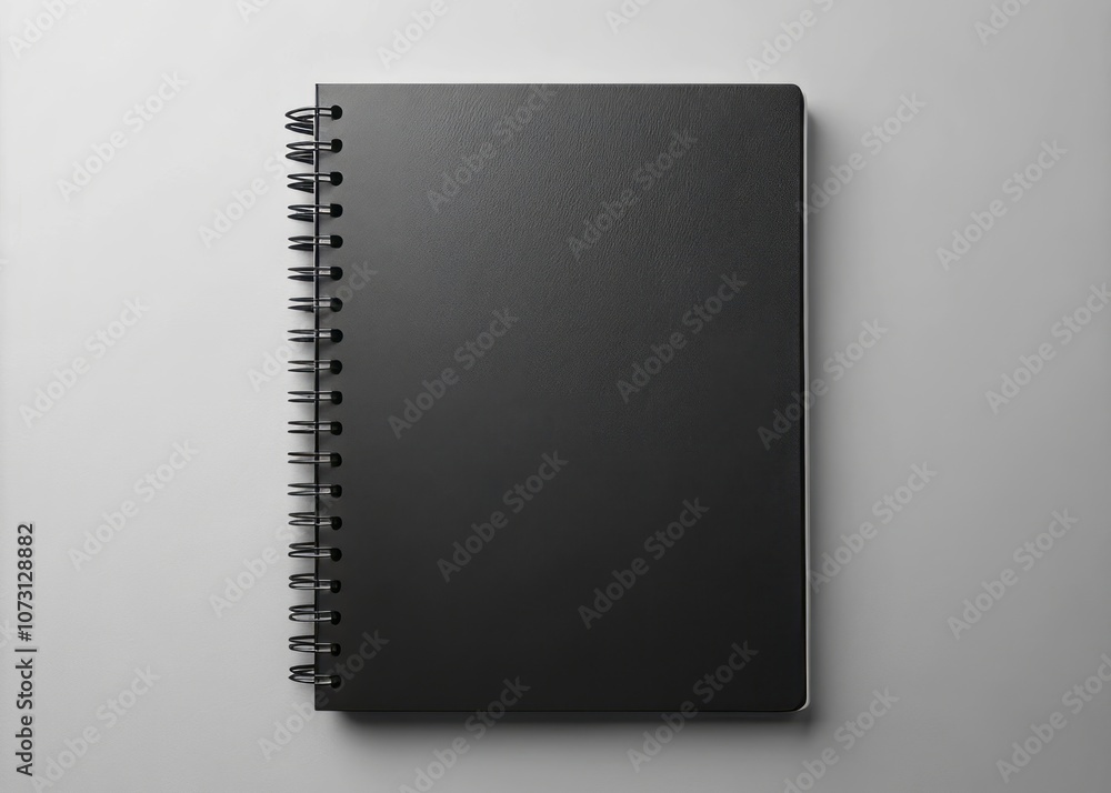 Modern Mockup of a Spiral Binder Notebook with Blank Pages - Realistic Isolated Notepad Planner Template for Creative Projects and Presentations Modern Mockup of a Spiral Binder Notebook with Blank Pages - Realistic Isolated Notepad Planner Template for Creative Projects and Presentations