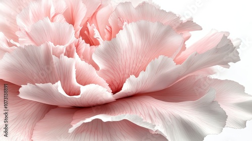 Wallpaper Mural Delicate pink peony petals in soft focus: nature's elegance in bloom Torontodigital.ca