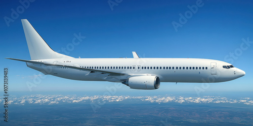 Wallpaper Mural Condensation trails of a flying jet. AI generative. Torontodigital.ca