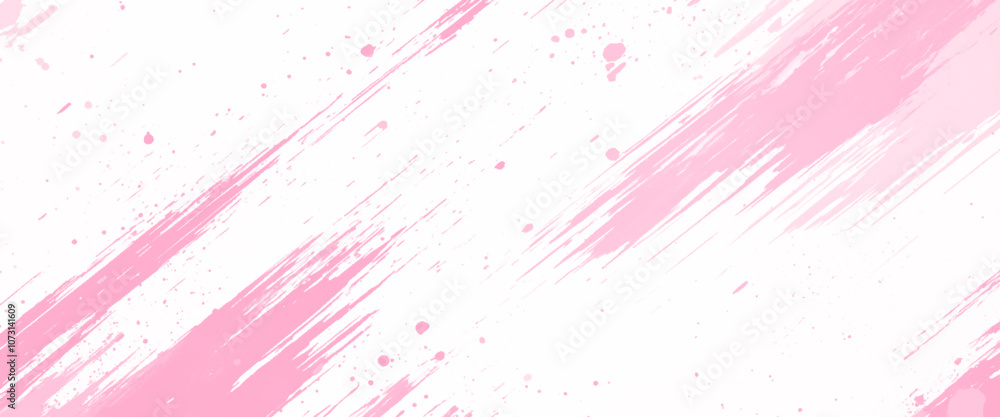 pink Brush strokes with scratch and texture elements for design pink Brush strokes with scratch and texture elements for design