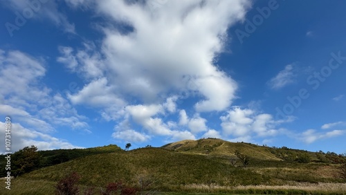 clouds over the mountains