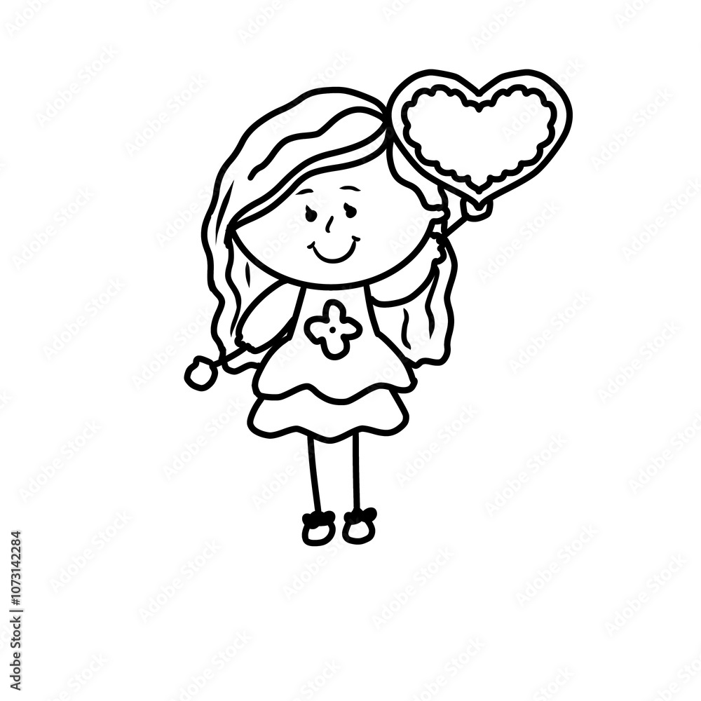 child with heart child with heart