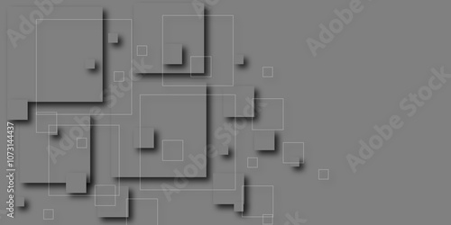 Abstract vector geometric background, dark tone color.  Abstract minimal geometric white and gray light background design.  Gray and white texture background . white and gray paper triangle.