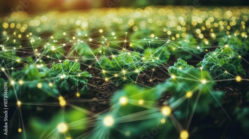 Wallpaper Mural Innovative Farm Leveraging Blockchain for Streamlined Supply Chain Tracking and Sustainability Torontodigital.ca