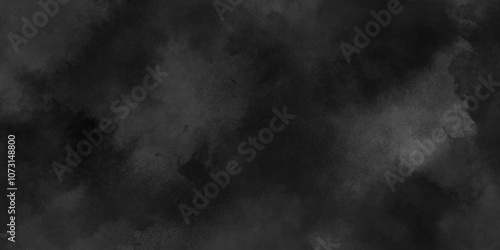 Abstract ash cloud and smoke texture in dark background. White Black fog effect transparent smoke isolated dark dramatic sky with black stormy clouds. Grunge creative and becorative fractal somke art