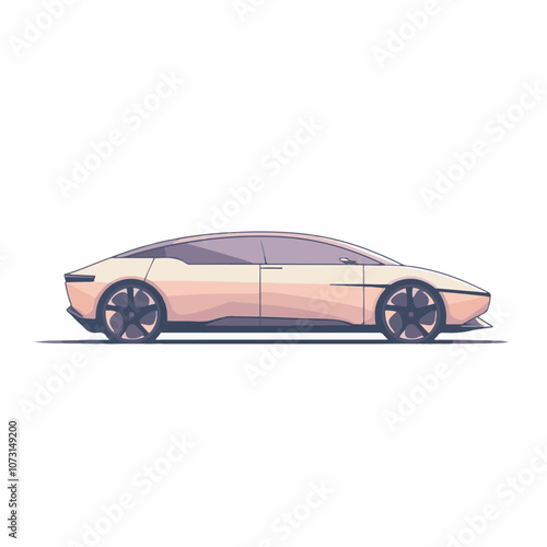 Classic Sports Car Illustration