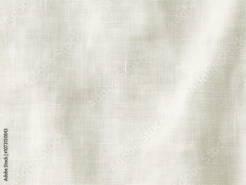 White fabric with a pattern of lines and dots